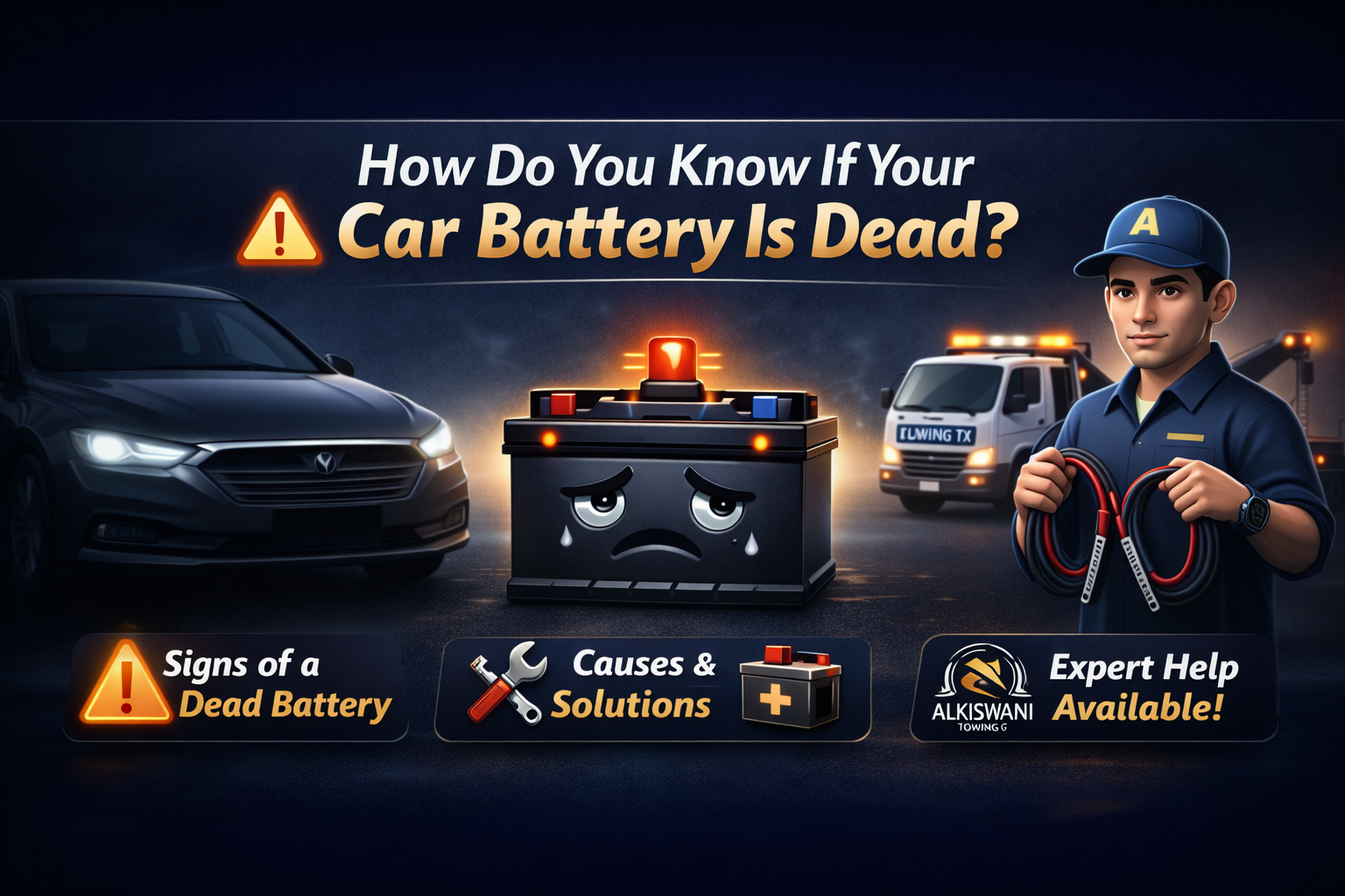 How to Know If Car Battery Is Dead